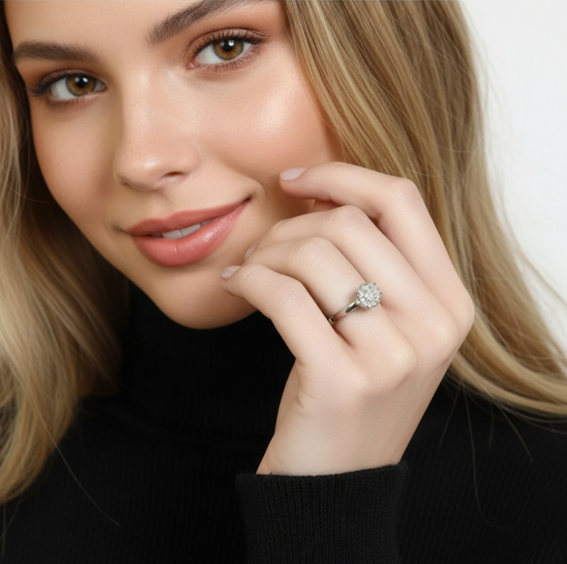 Lotus Çiçeği Yüzük